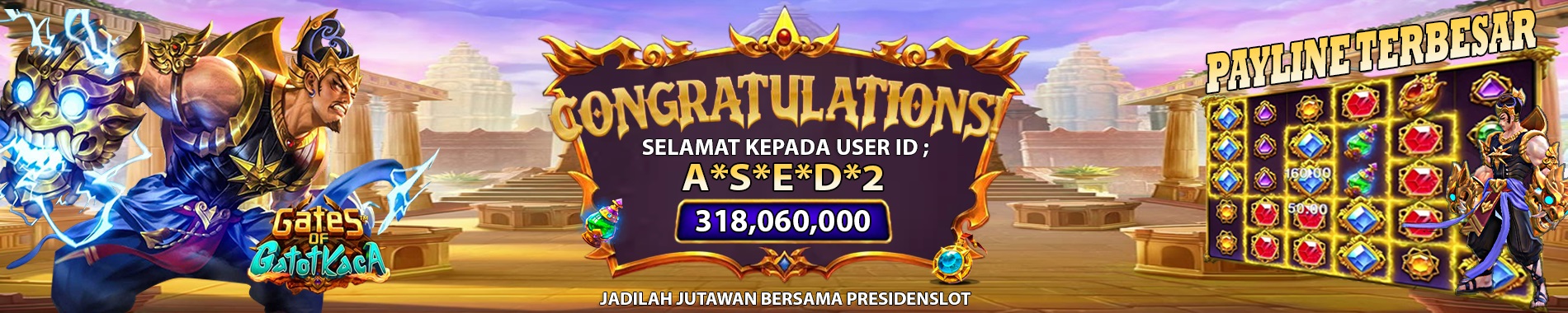 PRESIDENSLOT MUDAH JACKPOT